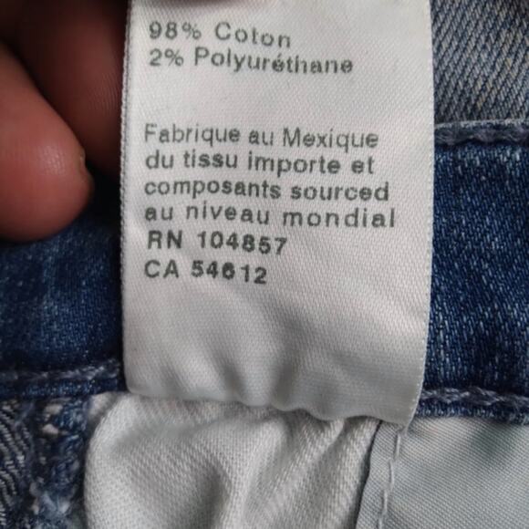 J642 GUC $198 AG the Jodi High Rise Crop Flare sz 27 - Picture 9 of 10